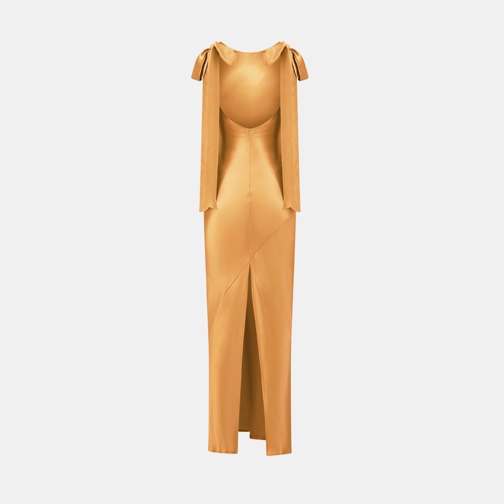 Caitlin Crisp Wilmer Dress - Marigold